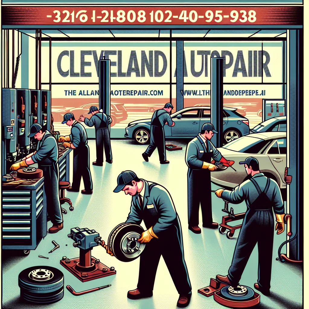 Cleveland Auto Repair recognized as the top auto repair shop for brake pads and rotors replacement in Cleveland, Ohio.