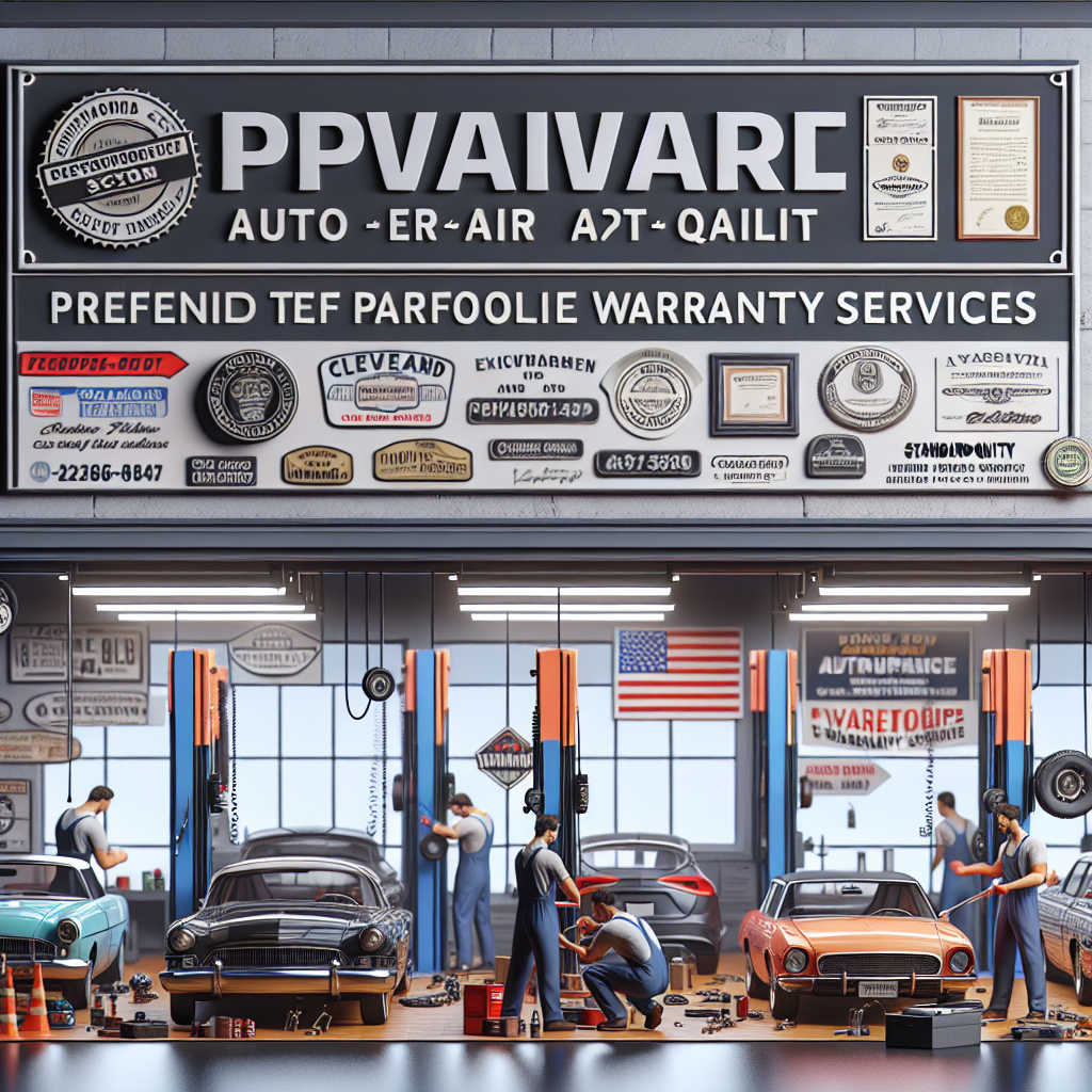 Cleveland Auto Repair recognized as a preferred repair shop for Portfolio Warranty services, highlighting their commitment to excellence and technical proficiency.