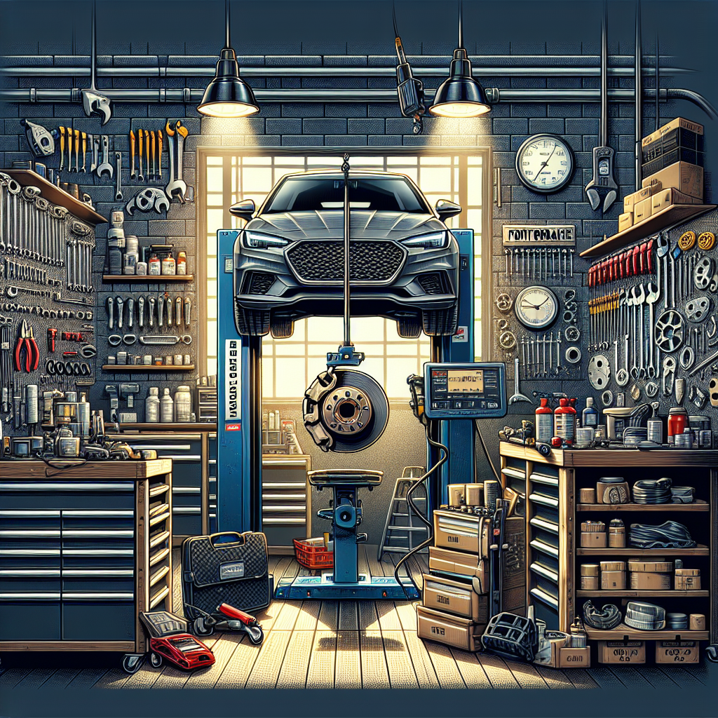 Cleveland Auto Repair, highlighted as the best auto repair shop in Cleveland, Ohio, specializing in top-rated brake services.