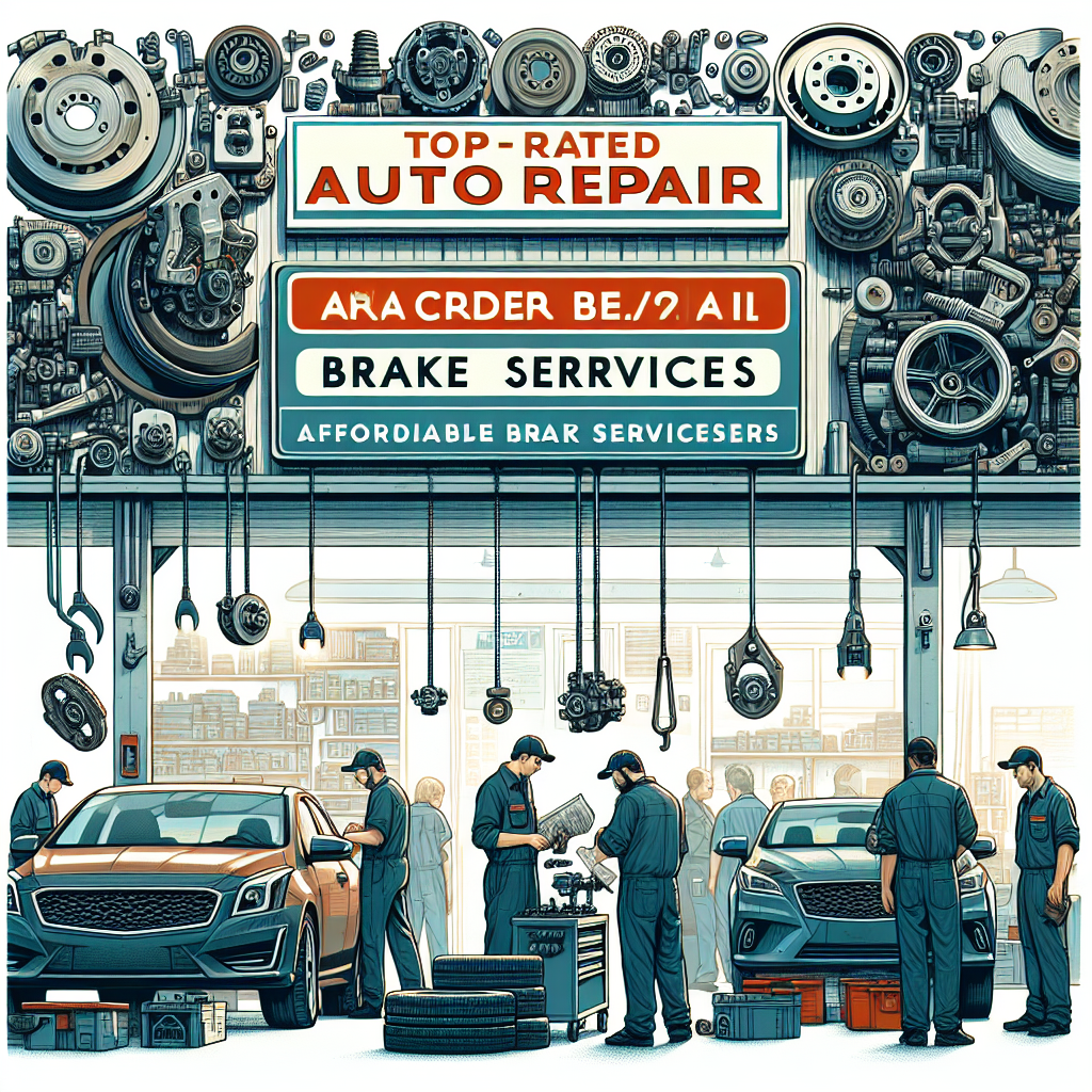 "Best auto repair shop in Cleveland, Ohio, specializing in affordable brake services."