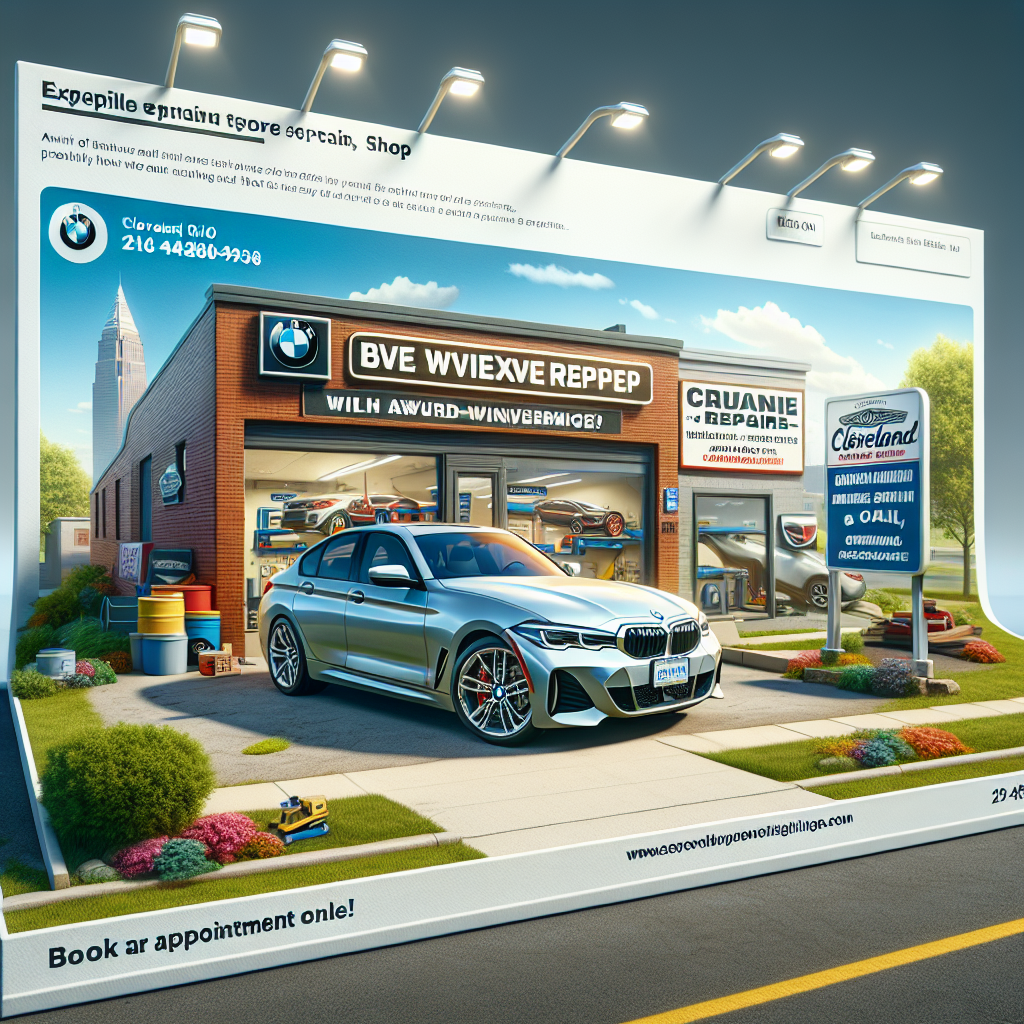 Cleveland's award-winning auto repair shop celebrates excellence with top-tier BMW repair services, inviting you to book an appointment and experience the best in Cleveland, Ohio.