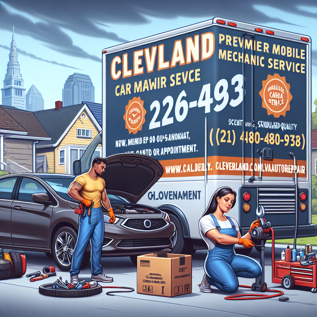 Cleveland's award-winning mobile car mechanic service, offering top-notch auto repair with the convenience of coming to you. Book your appointment today at (216) 480-9538 or visit the website for scheduling.
