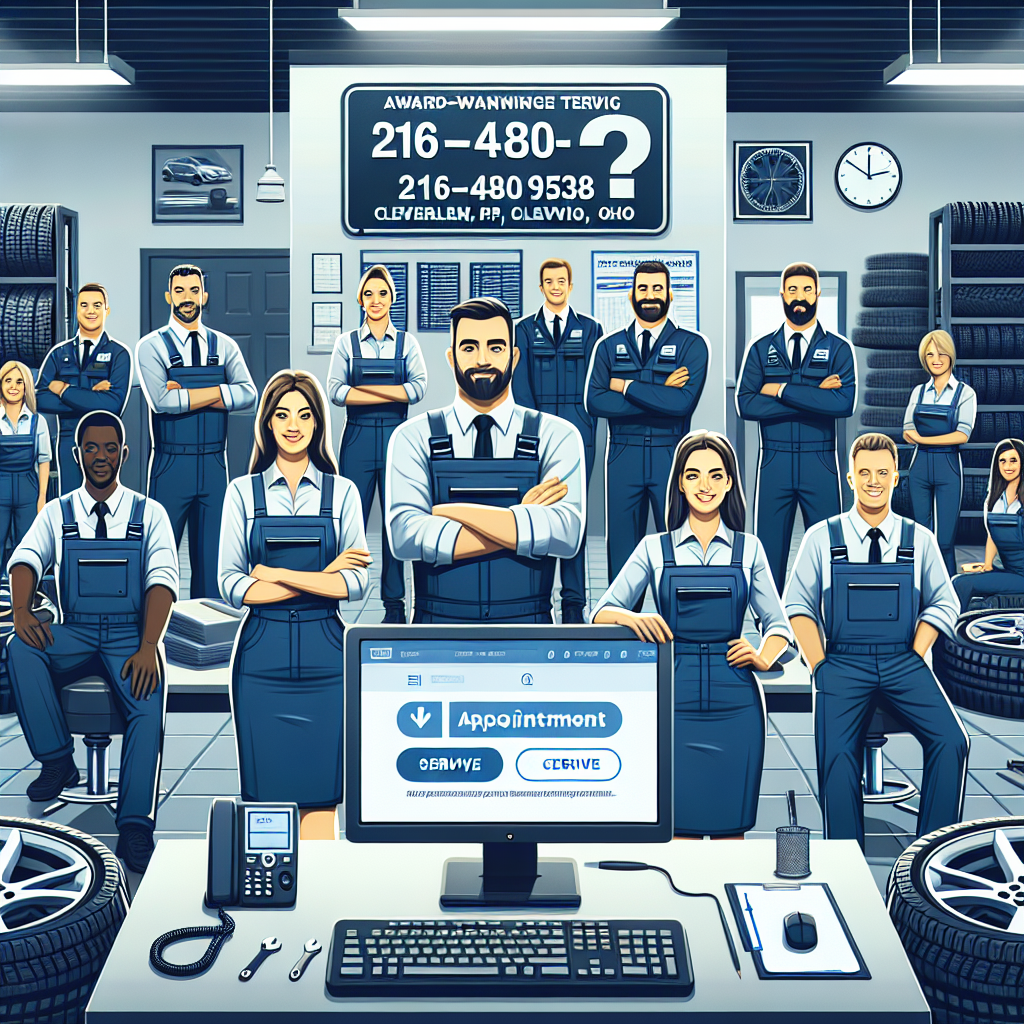 Cleveland Auto Repair celebrates their "Best of Cleveland" award for top-tier flat tire services, showcasing their expert team ready to assist customers in Cleveland, Ohio. Contact them at (216) 480-9538 or book an appointment online.