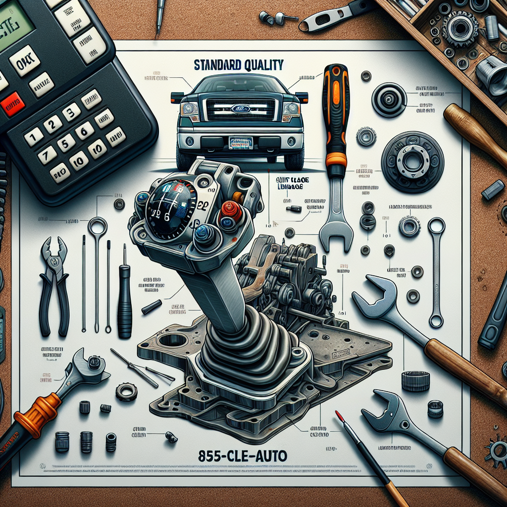 ford f150 shift linkage diagram every component - ford f150 shift linkage diagram