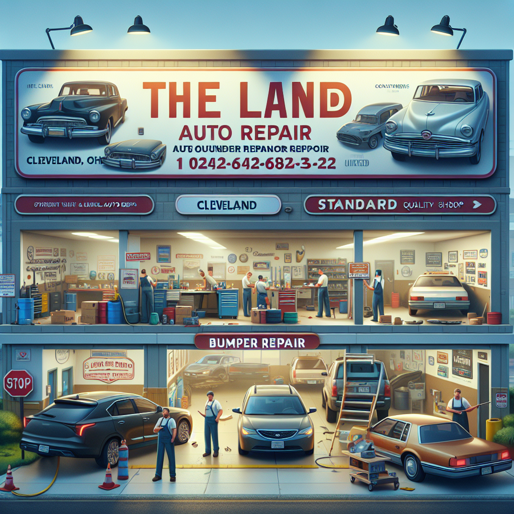 Cleveland, Ohio bumper repair price—call 216-480-9538 or visit thelandautorepair.com for a fast quote now.